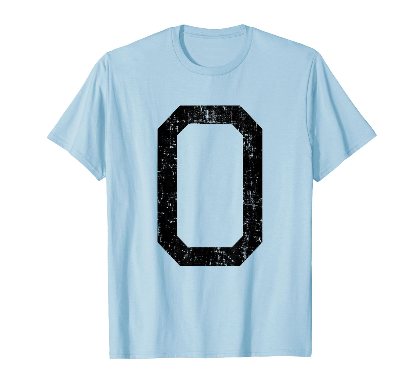 Letter O Capital Alphabet Initial School College Varsity T-Shirt