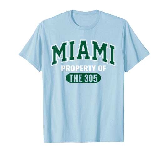 Miami 305 Clothing Iconic South Beach Urban Streetwear T-Shirt