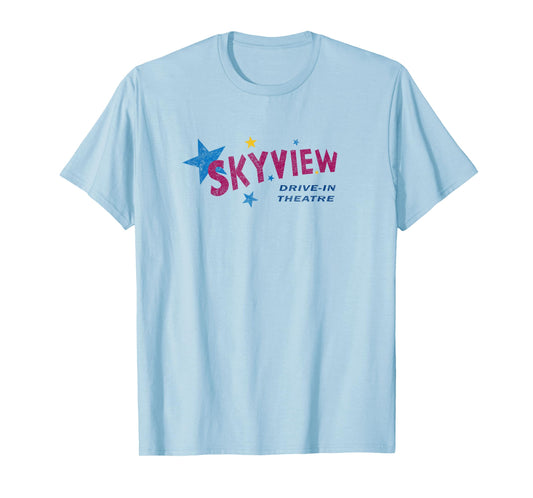 Skyview Retro Drive In Theater Vintage Movie Men's Graphic T-Shirt