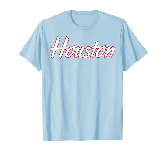 University of Houston | Houston Blue Collection Script Text T-Shirt