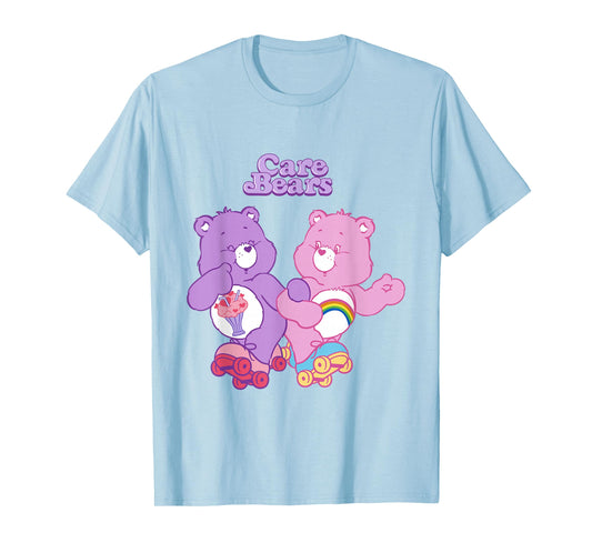 Care Bears Cheer & Share Bear Vintage Roller Skates T-Shirt