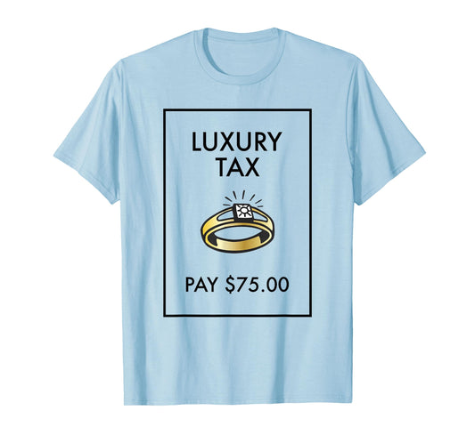 Monopoly Board Game Luxury Tax Pay $75 Classic T-Shirt