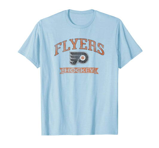 Philadelphia Flyers Vintage Hockey Gray Officially Licensed T-Shirt
