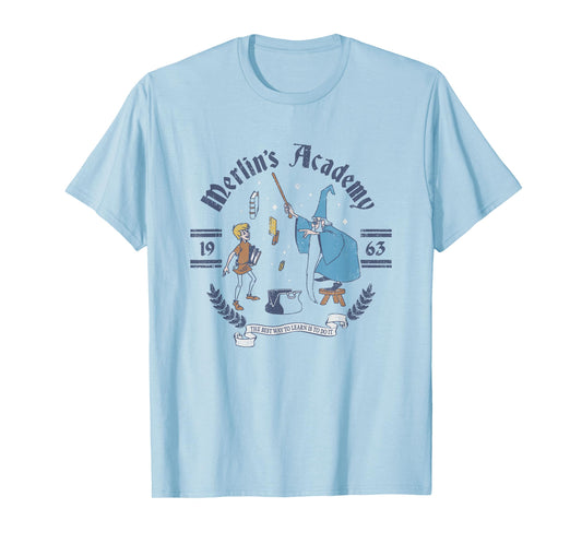 Disney The Sword in the Stone Merlin's Academy Vintage T-Shirt