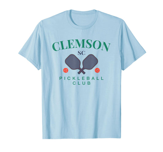 Clemson, SC Pickleball Club Tee for Paddle Players T-Shirt