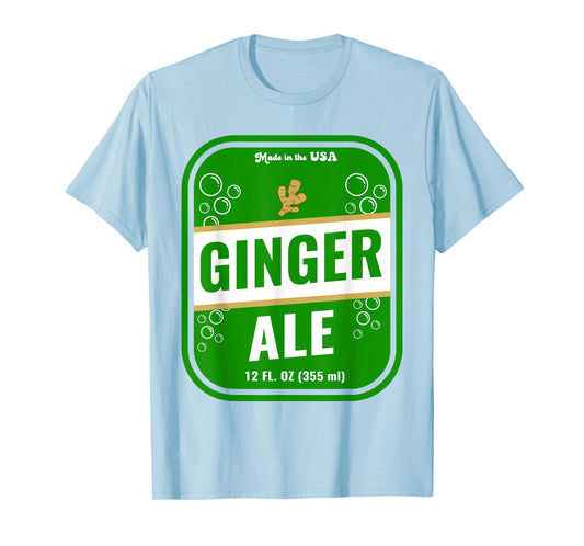 Halloween Costume Ginger Ale Unique Costume Idea T-Shirt