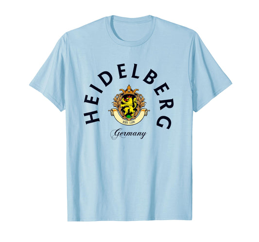 Heidelberg Germany Travel Vintage German Park T-Shirt