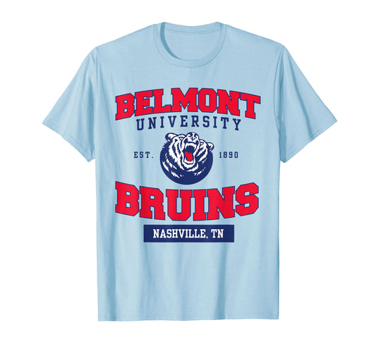Belmont Bruins | Official NCAA University | NCAFBEL04 T-Shirt