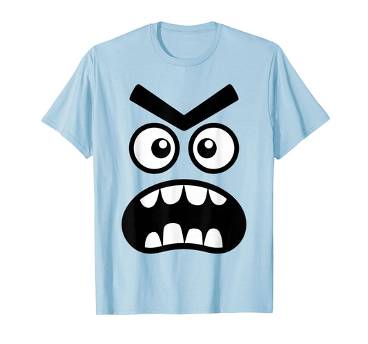 Creepy Carrots Face Halloween Funny Costume Kids Boys Women T-Shirt