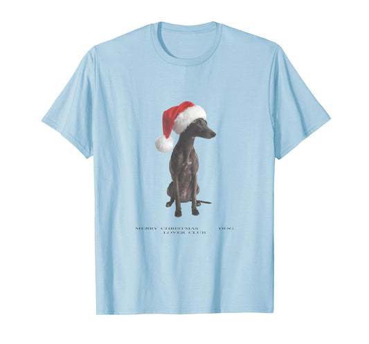 Whippet Christmas Dog Vintage T-Shirt