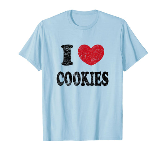 Vintage I Love Cookies T-Shirt