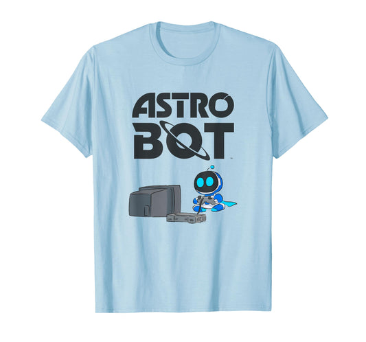 Astro Bot Rescue Mission Classic Sony PlayStation Gaming T-Shirt