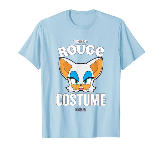 Sonic The Hedgehog Halloween This Is My Rouge Costume T-Shirt
