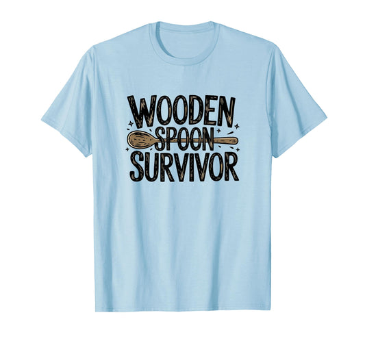 Wooden Spoon Survivor Vintage Inspired T-Shirt
