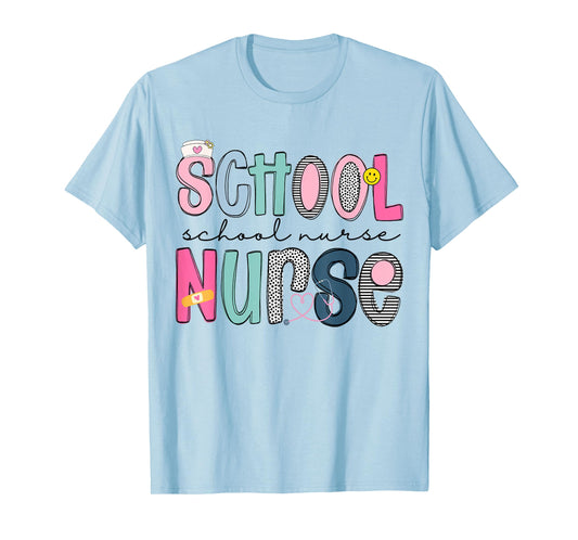 School Nurse Appreciation Day for Best Nurses Back to School T-Shirt