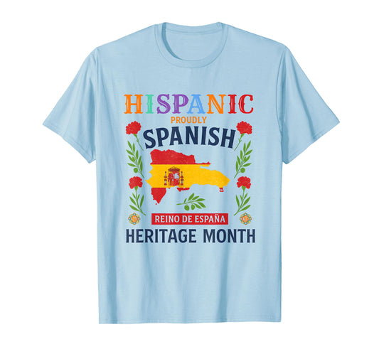 Dominican Hispanic Heritage Pride Roots and Culture T-Shirt