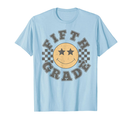 Fifth Grade Teacher First Day Of 5th Grade Back To School T-Shirt