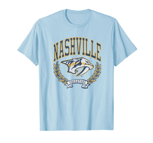 Nashville Predators Vintage Victory Gray Officially Licensed T-Shirt