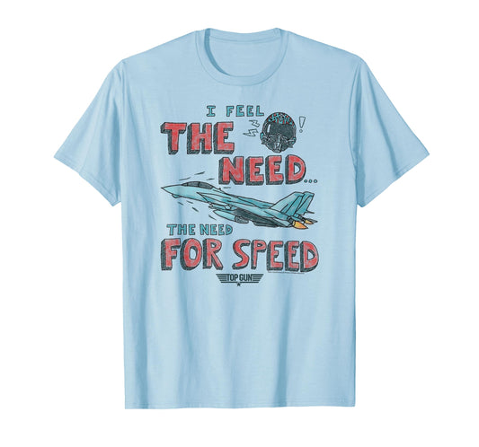 Top Gun Need for Speed Sketch Classic Action Movie T-Shirt