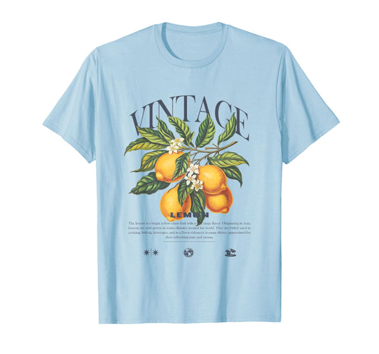 Lemon Fruit Vintage T-Shirt