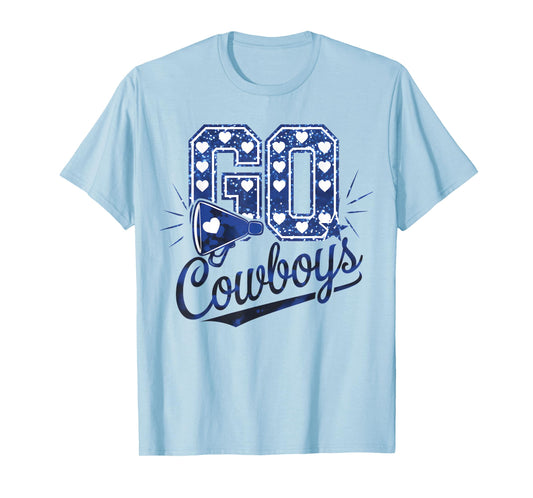 Cheer Cowboys Design Gift For Men Women Girls Kids T-Shirt