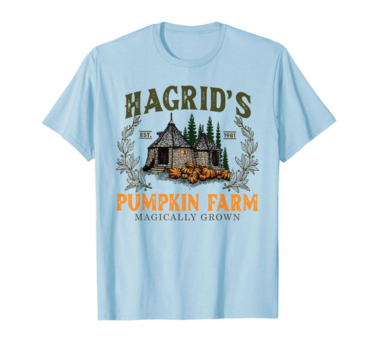 Hagrids Pumpkin Farm Magically Grown Halloween Spooky Season T-Shirt