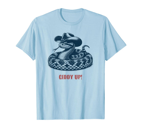 Giddy Up - Rodeo / Cowboy Rattlesnake T-Shirt