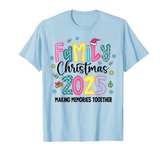 Family Christmas 2025 Matching Outfit Xmas Squad Men Women T-Shirt