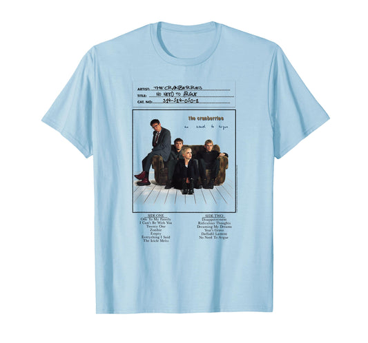 The Cranberries No Need to Argue Vinyl Handwritten Band T-Shirt