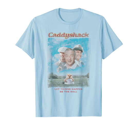 Caddyshack Vintage Golf Be the Ball 80's Movie Poster T-Shirt