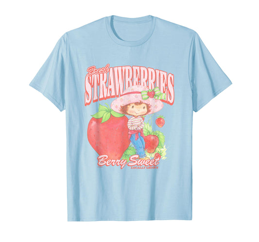 Strawberry Shortcake Fresh Strawberries Berry Sweet Retro T-Shirt