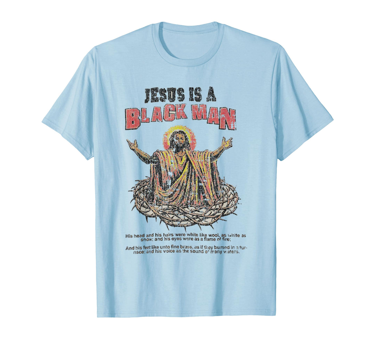 Vintage Jesus Is A Black Man T-Shirt