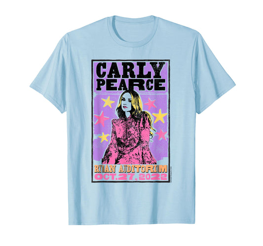 Carly Pearce Ryman Auditorium Oct. 27 2022 Vintage Poster T-Shirt