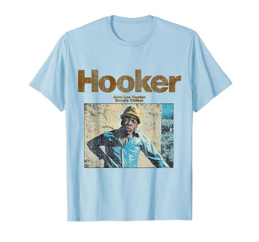 Official John Lee Hooker Jazz Icon Merch - Boogie Chillun T-Shirt