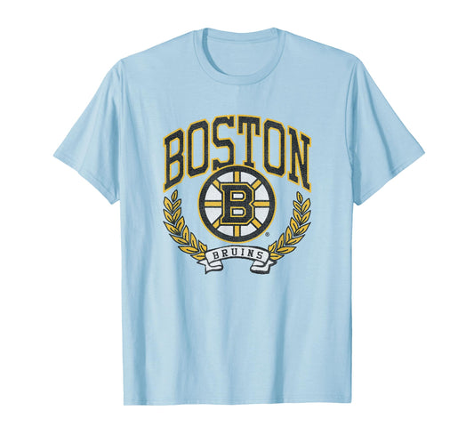 Boston Bruins Vintage Victory Gray Officially Licensed T-Shirt