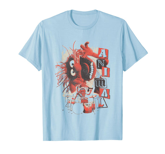 Disney The Muppets Animal Classic Punk Rocker T-Shirt