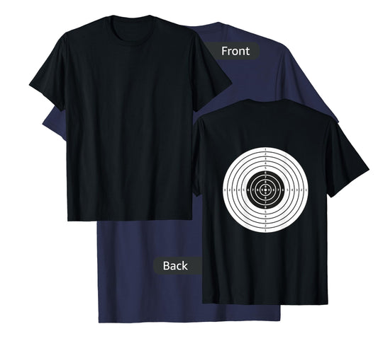 (Target on BACK, front is blank) Target on My Back T-Shirt