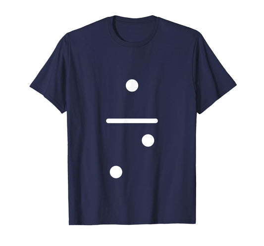 Domino Game 1 2 Dots Matching Halloween Group Costume T-Shirt