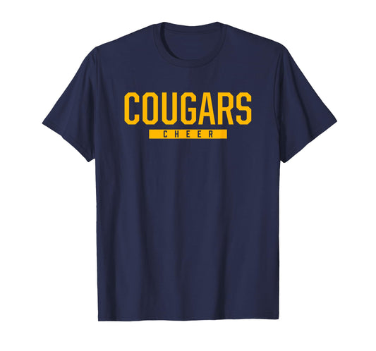 Del Campo Cougars Cheer HS T-Shirt