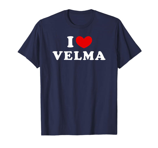 I Love Velma, I Heart Velma T-Shirt
