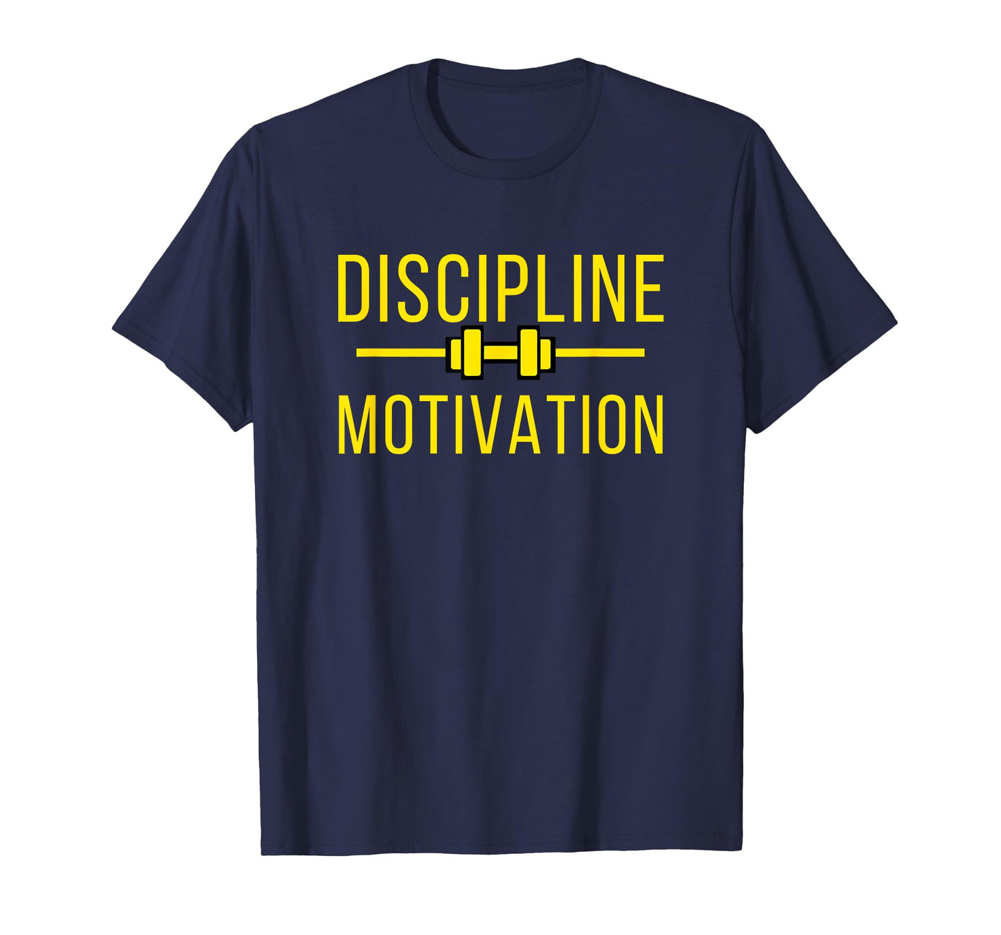Discipline over Motivation Gym Pump Cover Gains T-Shirt