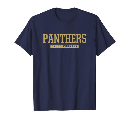 Liberty County Panthers Cross Country HS T-Shirt
