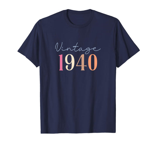 85 Years Old Vintage 1940 85th Birthday For Women T-Shirt