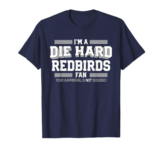 Redbirds Alton Die Hard Fan HS T-Shirt