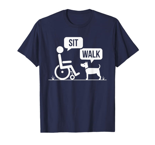 Wheelchair User Paraplegic Disabled Disability Handicap T-Shirt