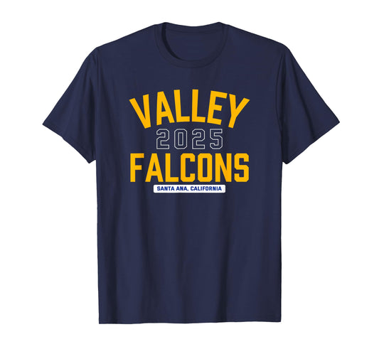 Valley Falcons Santa Ana, California 2025 T-Shirt