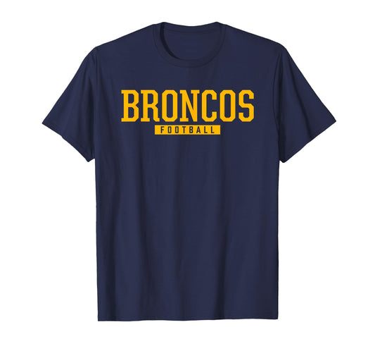 Spring Hill Broncos Football HS T-Shirt