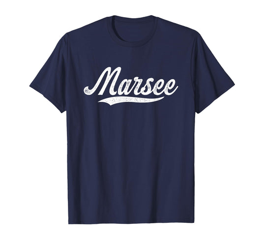Distressed Script Jakob Marsee Prospect Baseball Fan Gear T-Shirt