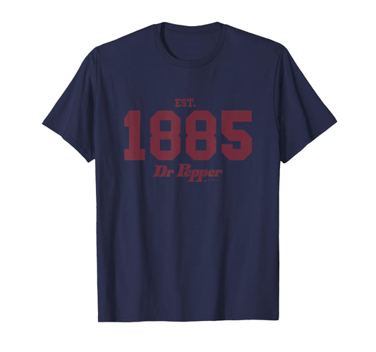 Dr. Pepper Collegiate Style Est. 1885 Vintage Soda Pop T-Shirt