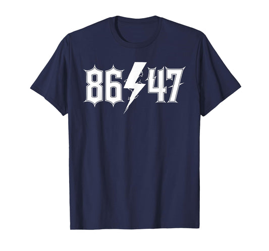Sarcastic 8647 Vintage 80s Style 86 47 Rock Music 8647 T-Shirt
